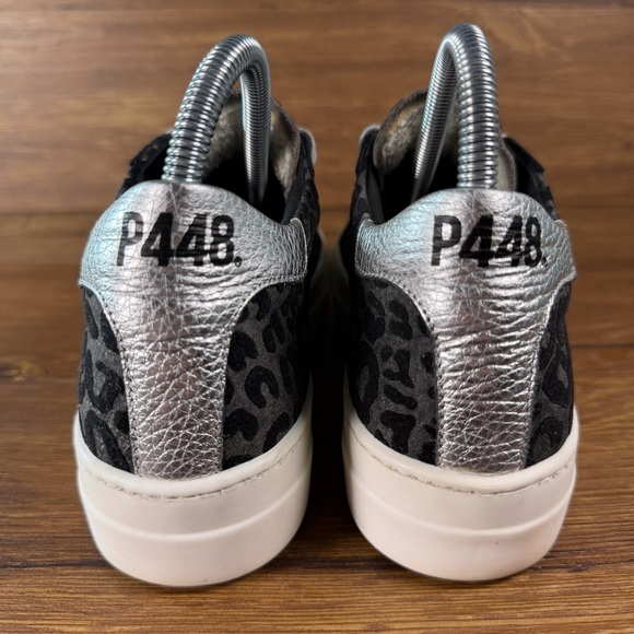 P448 Thea Leopard Embossed Platform Sneaker, Size 38/7.5-8 - Picture 4 of 11